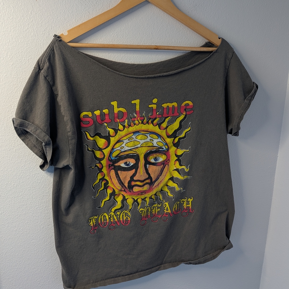 Sublime Long‎ Beach Graphic Tee | Festival Cut | M/L (Measured)